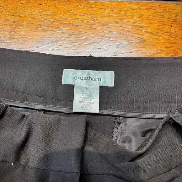 EUC Dress Barn Brown Capri’s Size 10 #HDC1 - Picture 4 of 5
